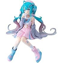 【MIKU】 Furyu Corporation-Hatsune Miku Noodle Stopper Figure -Love Sailor